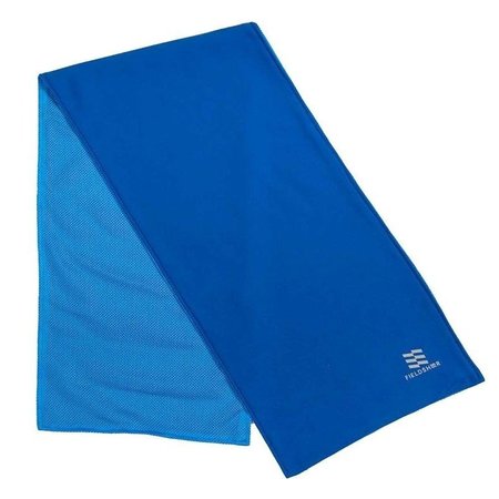 FIELDSHEER Mobile Cooling Series Hydrologic Towel, 31 in L, 78 in W, PolyesterSpandex, Blue MCUA01050021